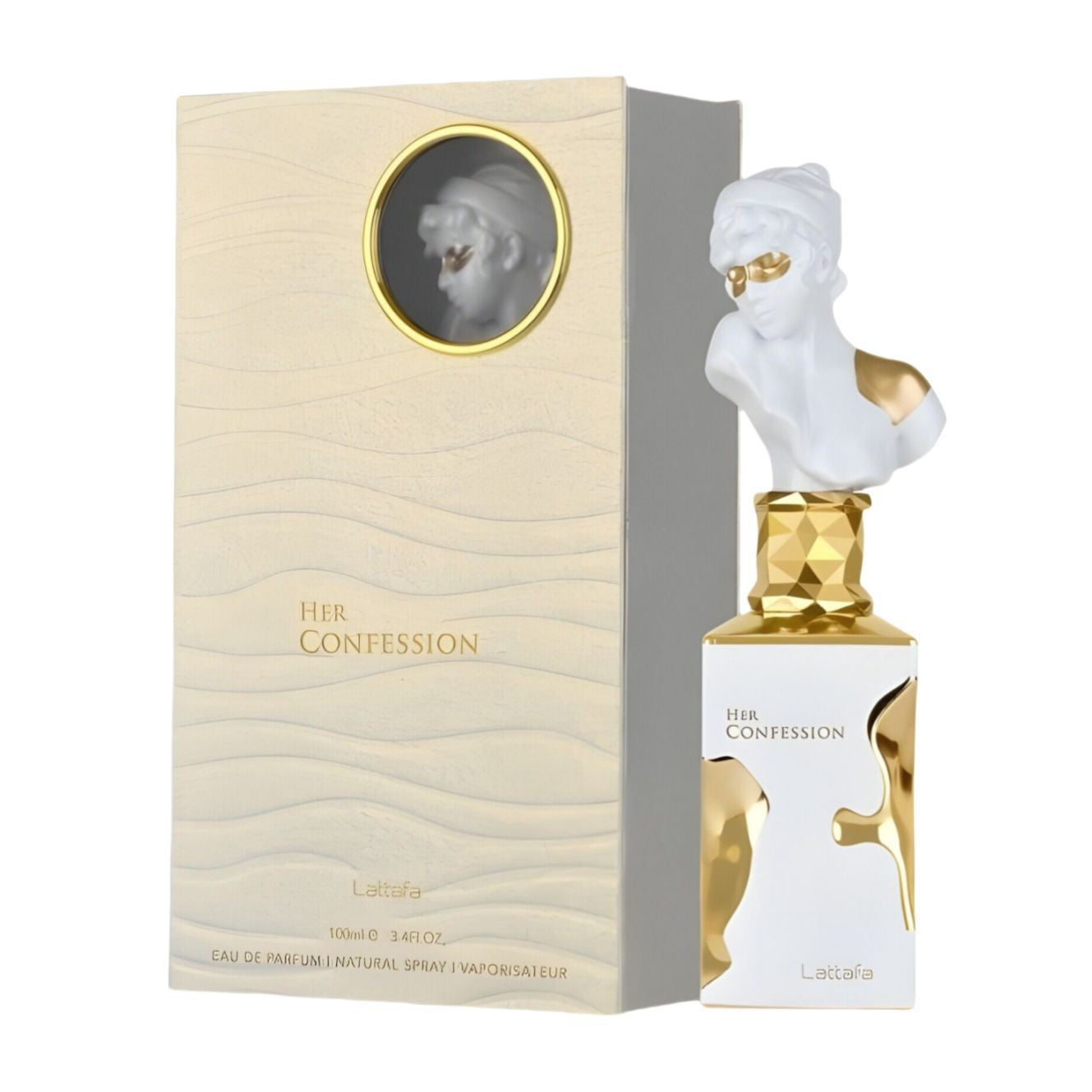 Lattafa His Confession Eau de Parfum 100ml | Luxury Arabian Men's Fragrance Natural Spray