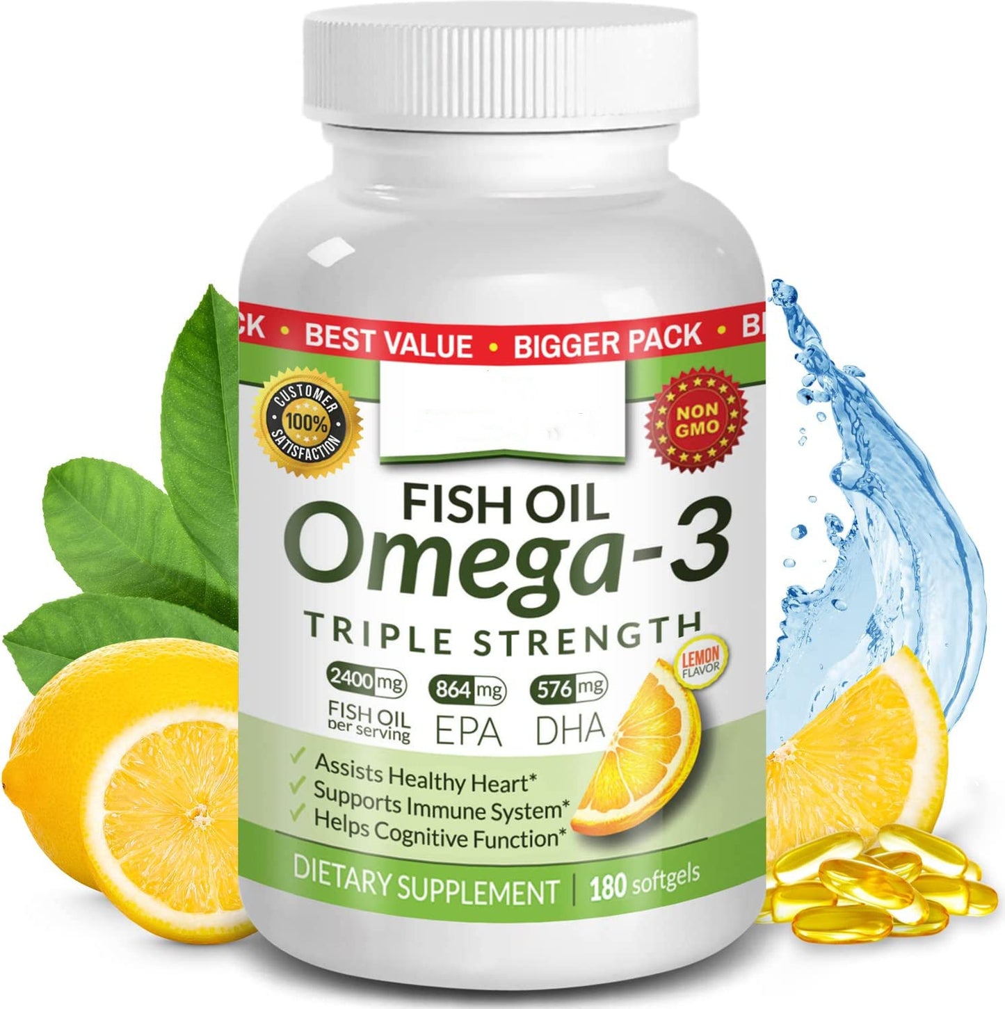 Collagen Whitening Pills with Hyaluronic Acid & Vitamin C | Types I II III V X | 60 Capsules | Hair Skin Nails & Joint Support | Dietary Supplement