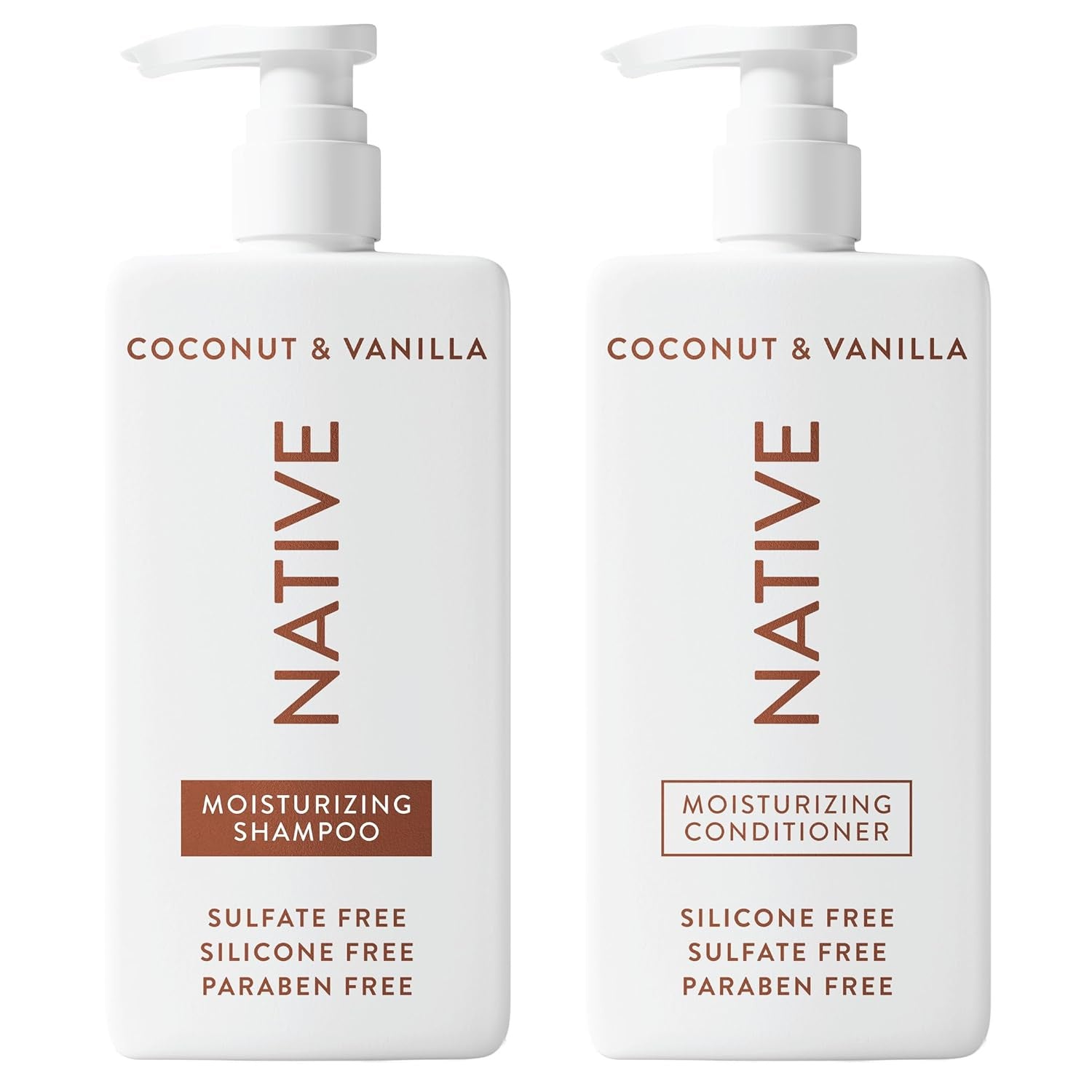 Native Moisturizing Shampoo and Conditioner Set | Ocean and Timber | Sulfate Free | Silicone Free | Paraben Free