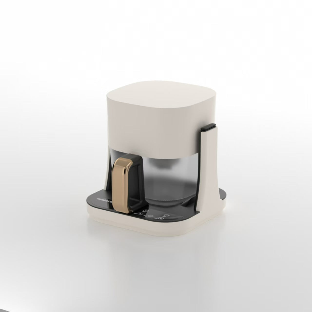 Cuocitore Elettrico Smart Portatile con Rotazione a 360° | Mini Pentola da Cucina con Controllo Touch | Elettrodomestico da Cucina Multifunzionale e Leggero