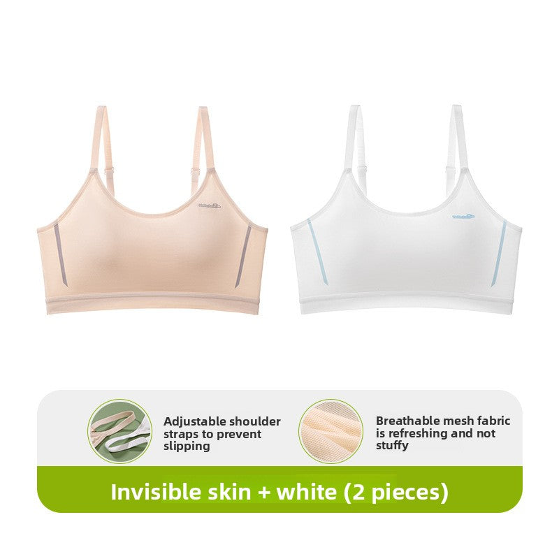 Breathable Mesh Sports Bra Women | Adjustable Non Slip Strap Workout Bra | Lightweight Refreshing Gym Bra Green Single Pack