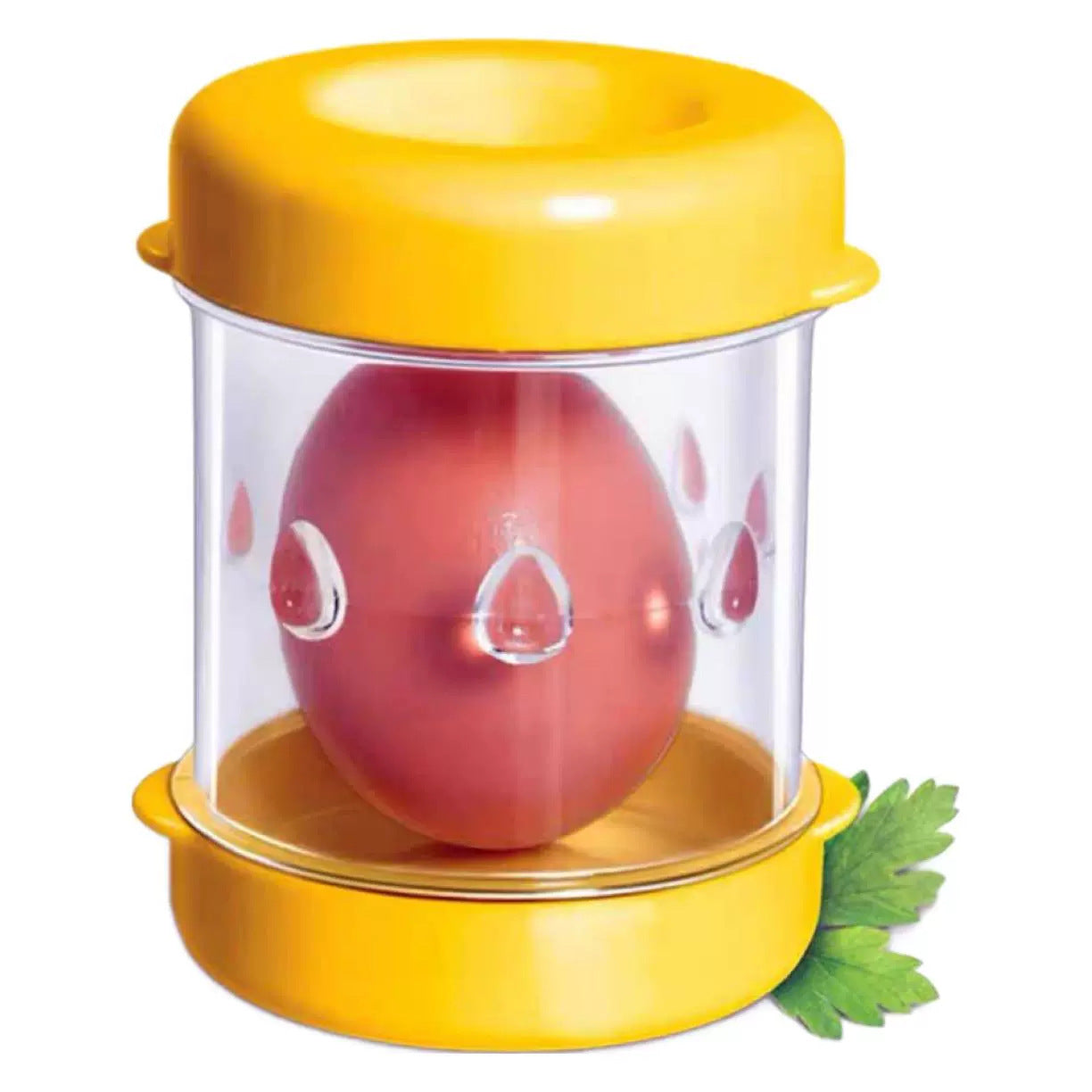 Sbuccia Uova Strumento Sbuccia Uova Sode | Sgusciatore Rapido e Facile per Uova Sode | Gadget da Cucina Sbuccia Uova Rosso