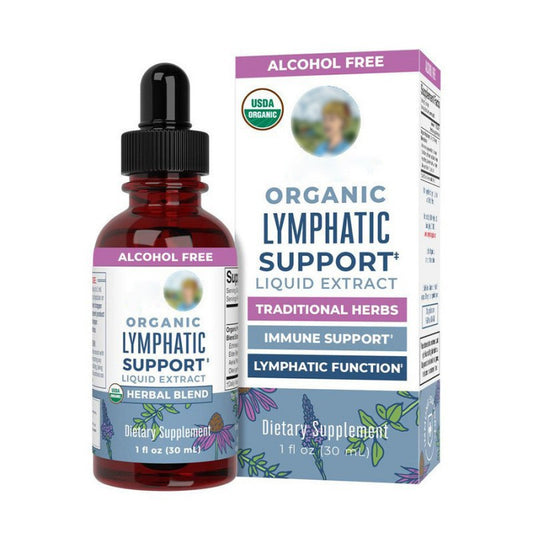 MaryRuth's Bio Lymph Support Flüssigextrakt 30 ml | Kräutermischung mit Echinacea, Holunder, Schafgarbe & Thymian für Immun- & Lymphgesundheit