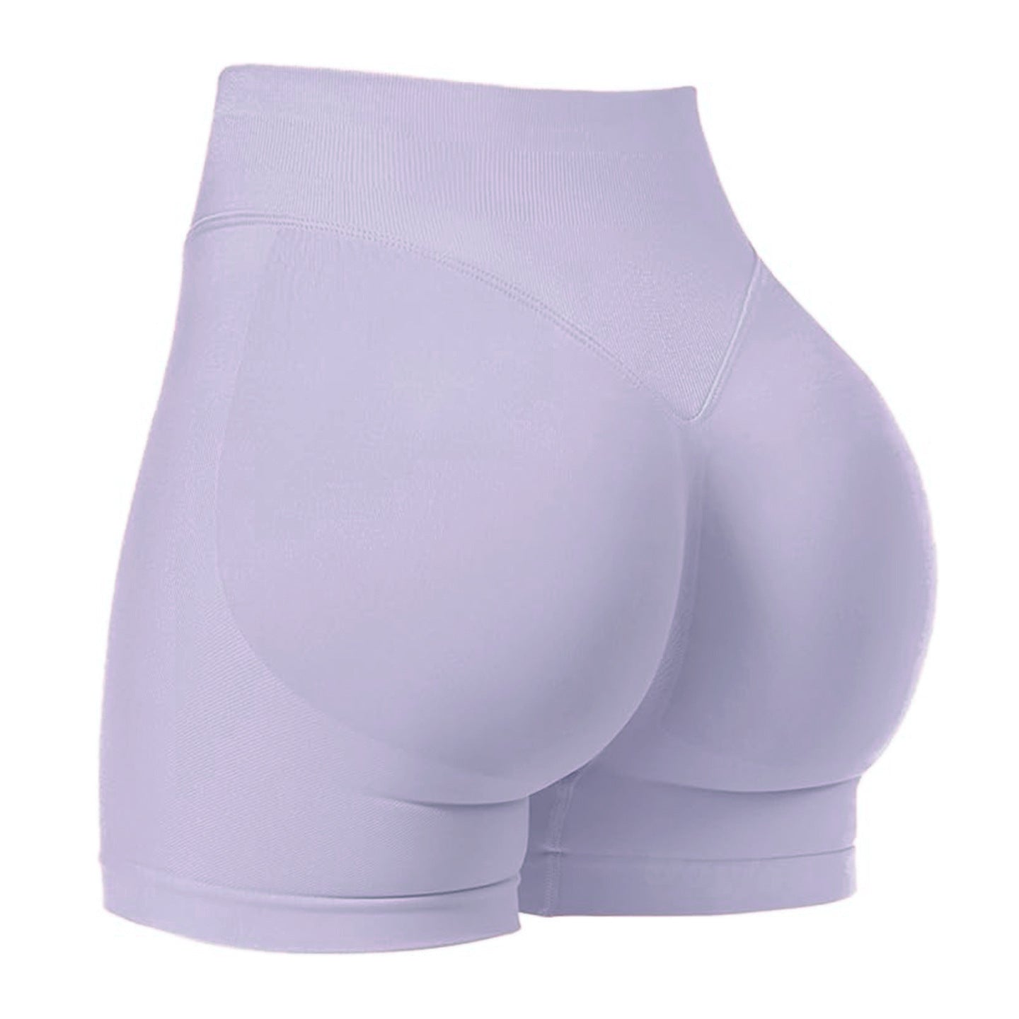 Pink Seamless Scrunch Booty Shorts | High Waist Butt Lifting Gym Shorts | Women's Workout Training Shorts