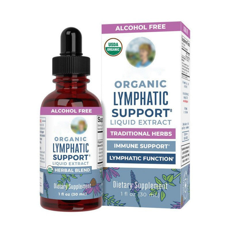 MaryRuth's Organic Lymphatic Support Liquid Extract 1 fl oz | Herbal Blend with Echinacea, Elderberry, Yarrow & Thyme for Immune & Lymph Health