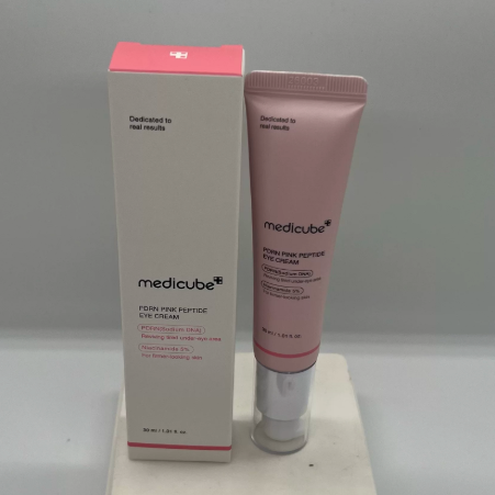 Medicube Peptide Eye Cream Set | Deep Lifting, Pro-Collagen & Super Vita C | Anti-Aging Korean Eye Cream
