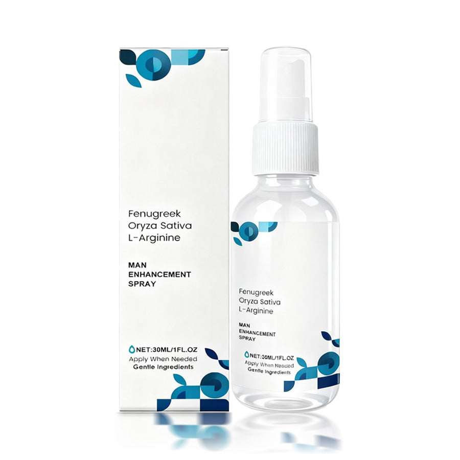 Natural Man Enhancement Spray | Fenugreek, Oryza Sativa & L-Arginine | 30ML Fast-Acting Formula