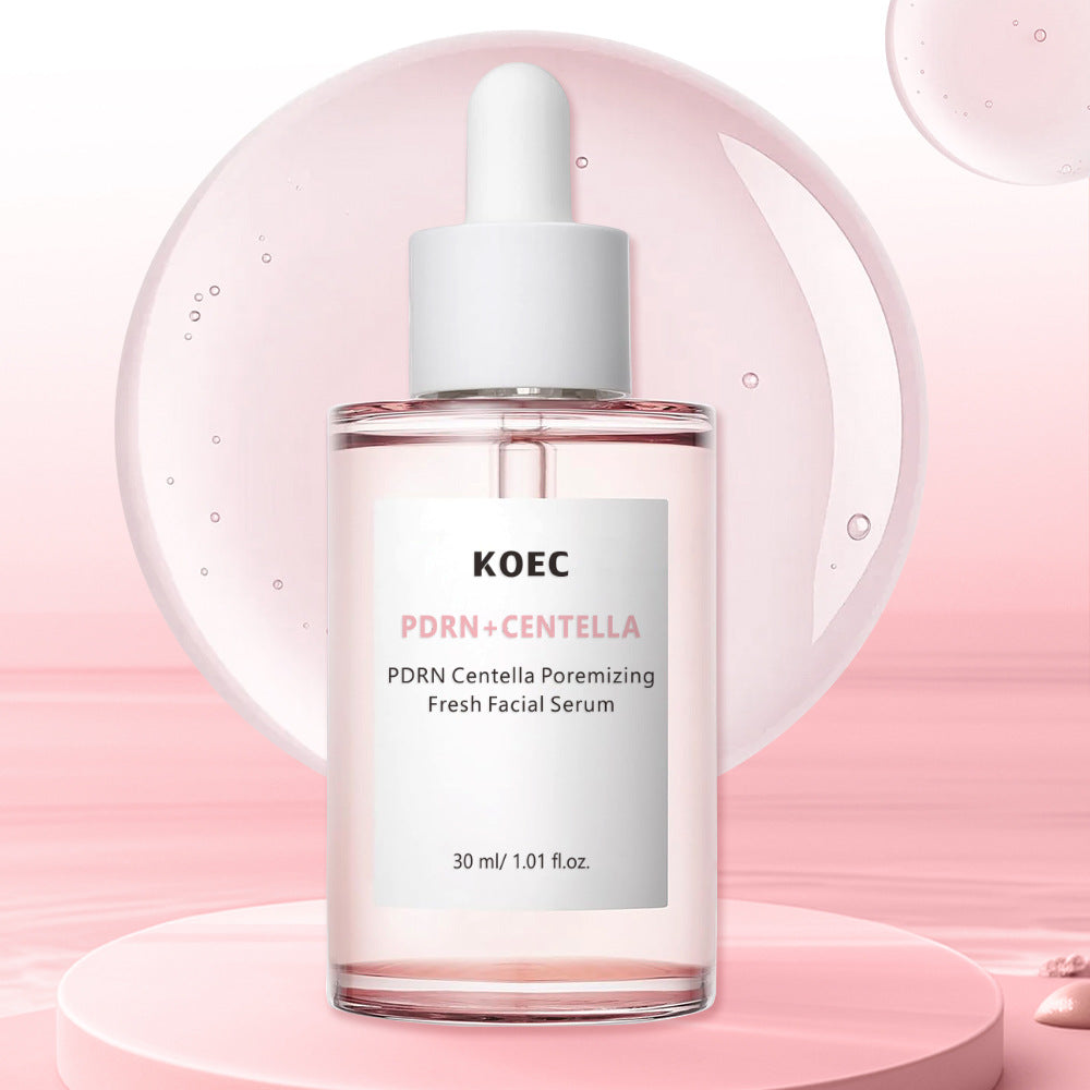 KOEC PDRN Pink Peptide Glow Serum | Dark Spot Care & Even Skin Tone | Korean Brightening Face Serum 30ml