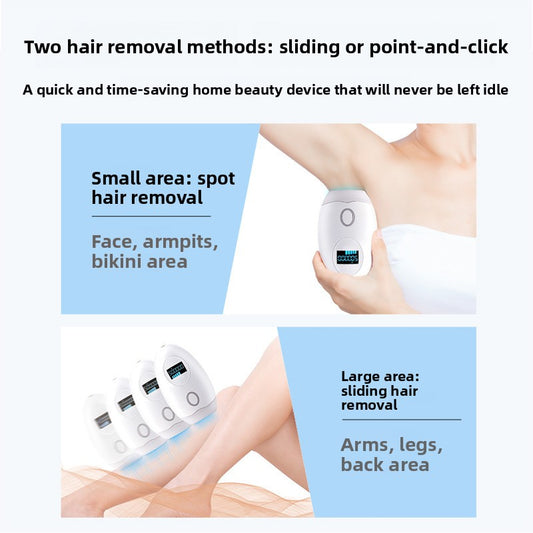 IPL Hair Removal Device 500000 Flashes | Permanent Painless At Home Laser Hair Remover | LCD Display | Cooling Vent
