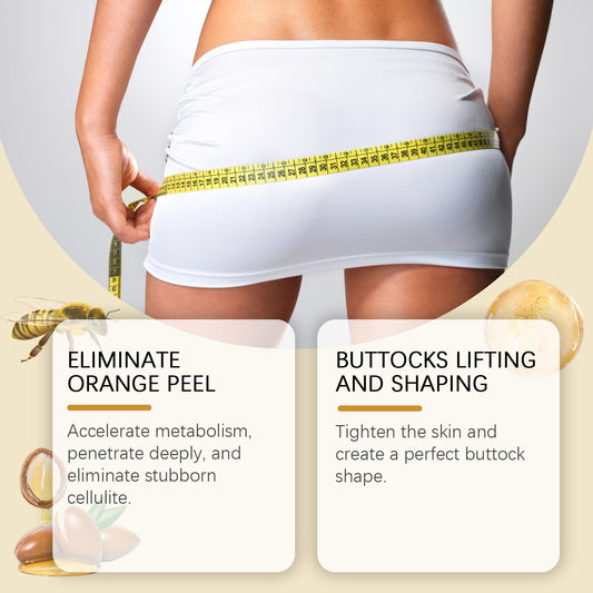 OceAura Brazilian Bewtie Crema Corpo al Veleno d'Api | Rassoda e Tonifica la Pelle con Estratto di Argan ? 80g Crema Corpo a Rapido Assorbimento