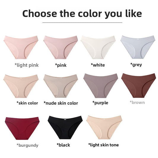 Women's Seamless Bikini Briefs | 7 Colors | 100% Cotton Crotch | Comfortable & Breathable Underwear