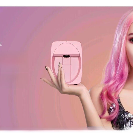 Smart Nail Art Printer Machine | App-Controlled Automatic Nail Design Printer | DIY Digital Nail Polish Printing System for Home & Salon