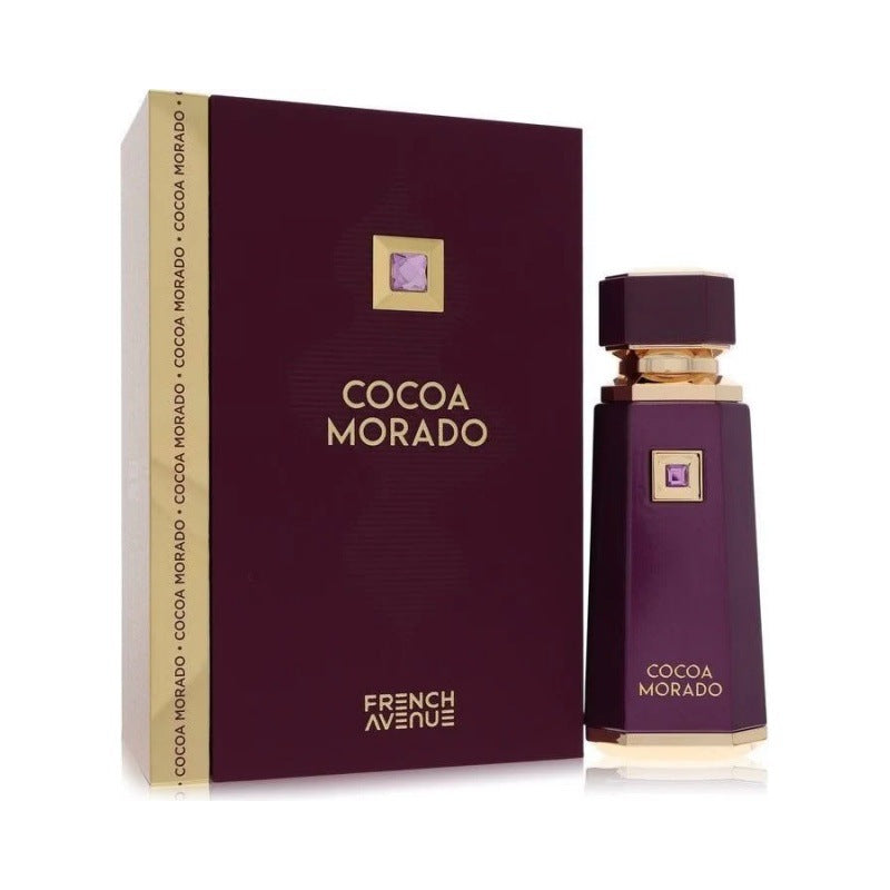 French Avenue Cocoa Morado Eau de Parfum Luxury Oriental Gourmand Fragrance with Cocoa Vanilla and Warm Woody Notes for Men and Women