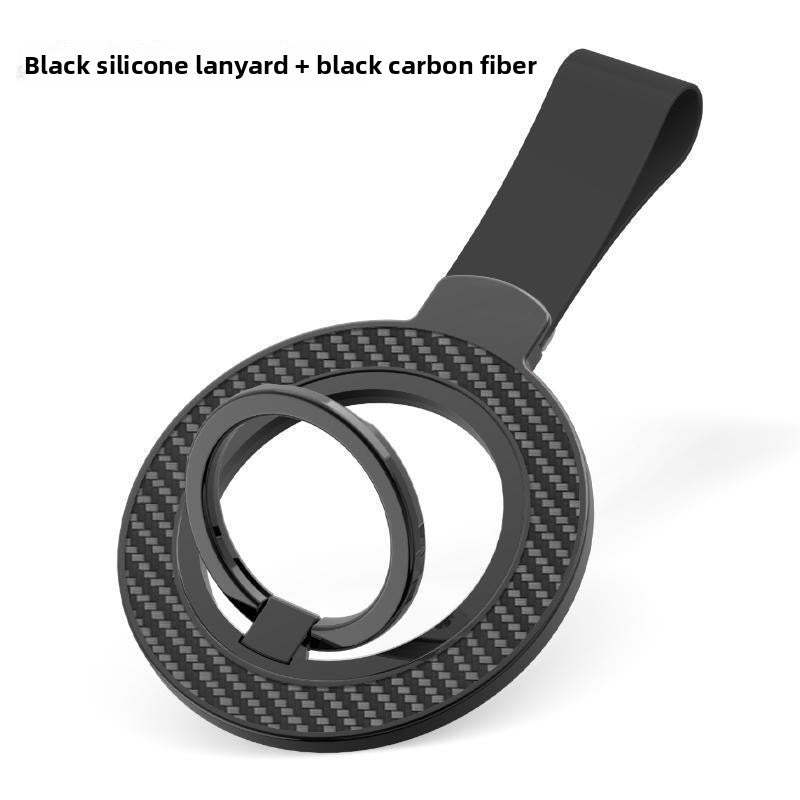 MagSafe Magnetic Ring Holder | Metal Folding Phone Grip Stand, 360� Rotation, iPhone Compatible ? Black