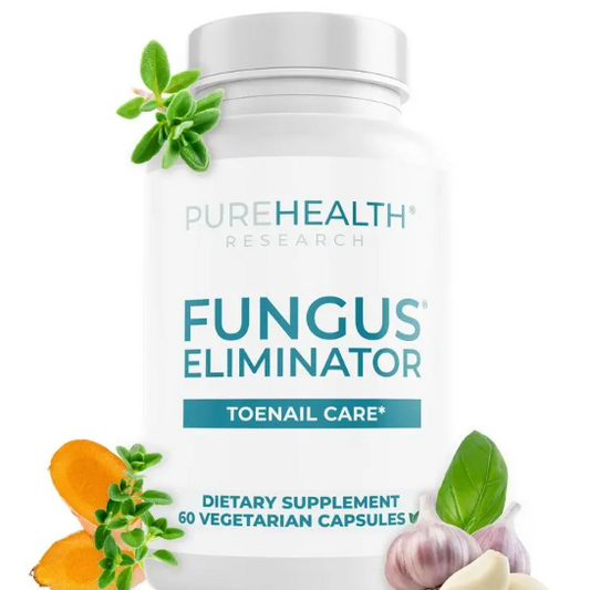 PureHealth Research Fungus Eliminator | Toenail Care Supplement | 60 Veggie Capsules