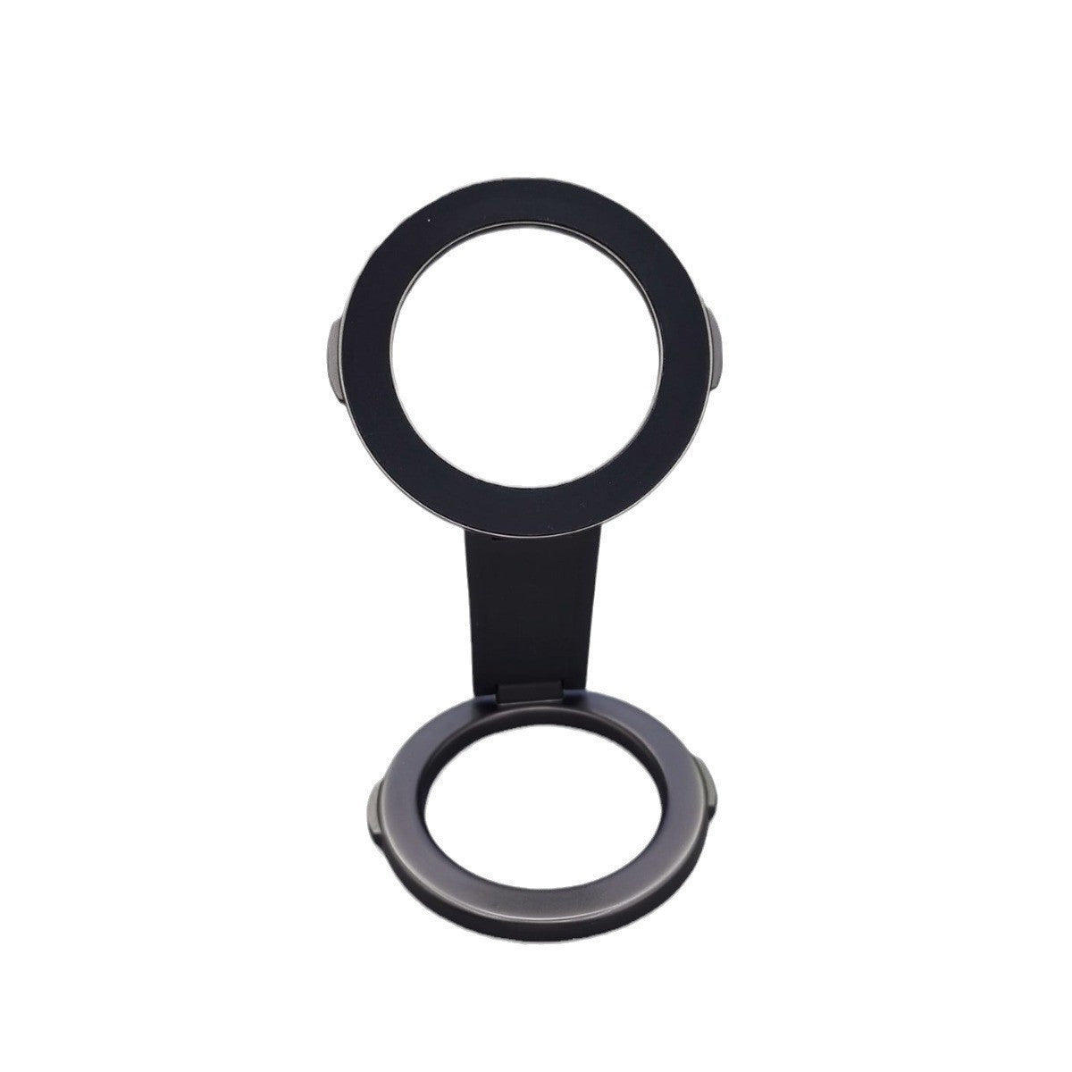 MagSafe Magnetic Ring Holder | Metal Folding Phone Grip Stand, 360� Rotation, iPhone Compatible ? Black