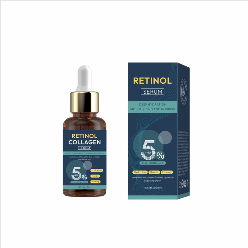 Retinol Collagen Serum with 5% Hyaluronic Acid | Deep Hydration Firming & Anti-Aging Face Serum 30ml