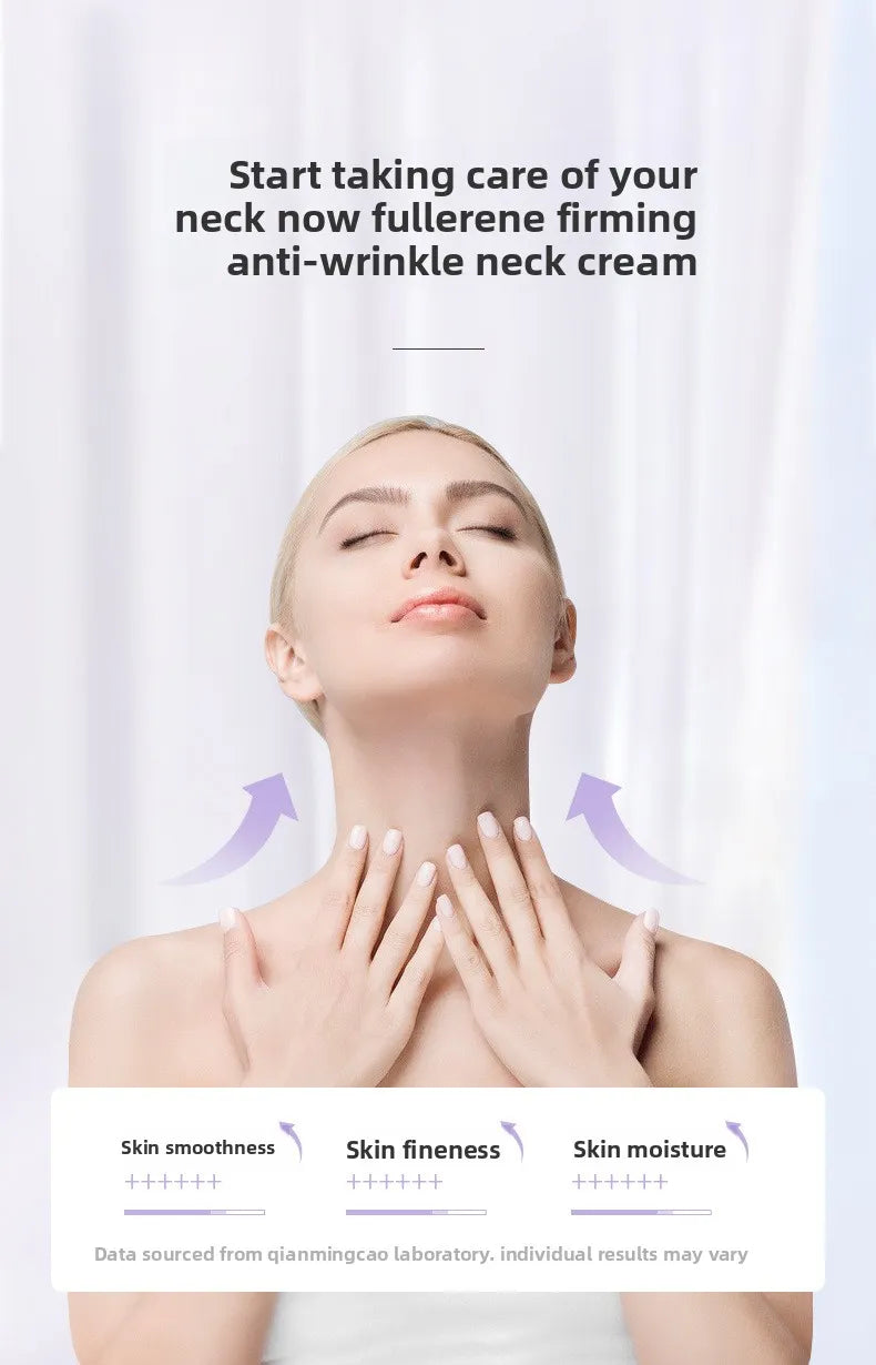 MAGEC Vaseline Fullerene Neck Cream 3pcs Set – Anti-Wrinkle Firming Neck Tightening Cream with Niacinamide | Moisturizing Skin Smoothing Formula | USA Seller