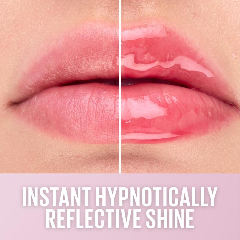 Lifter Gel Lip Oil in Gel Plumping Lip Gloss ? Hydrating Glossy Pink Lip Treatment for Fuller Softer Lips