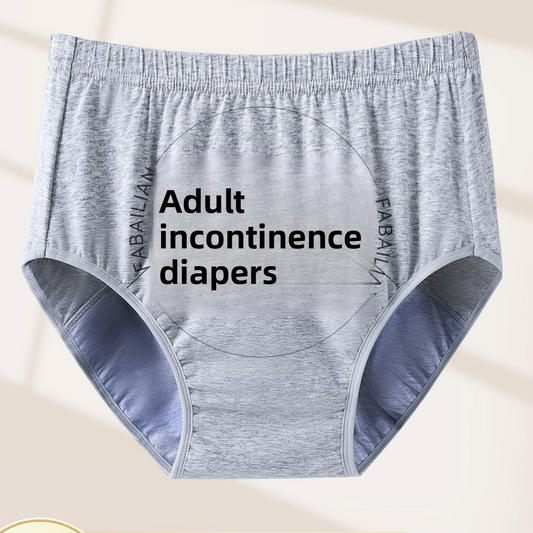 Women's High Waist Period Underwear 2-Pack | Leak Proof Menstrual Briefs | Soft Skin-Friendly Cotton Panties