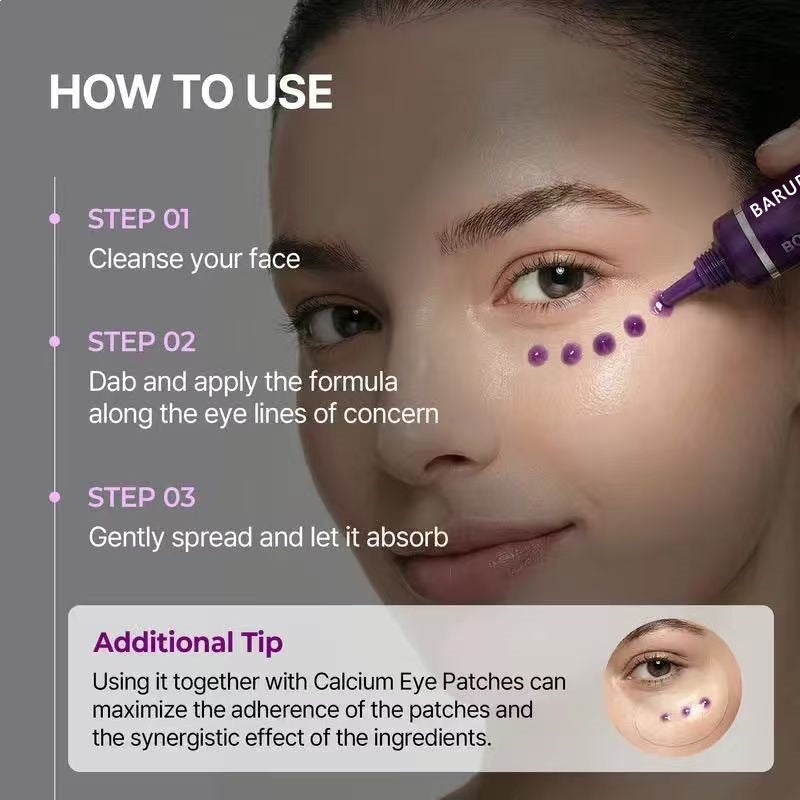 Barubt Bonding Eye Cream 15g CaCore Rebornic 10000ppm Volume Firming Anti Aging | Dark Circle Wrinkle Puffiness Lifting Eye Treatment Korean Skincare