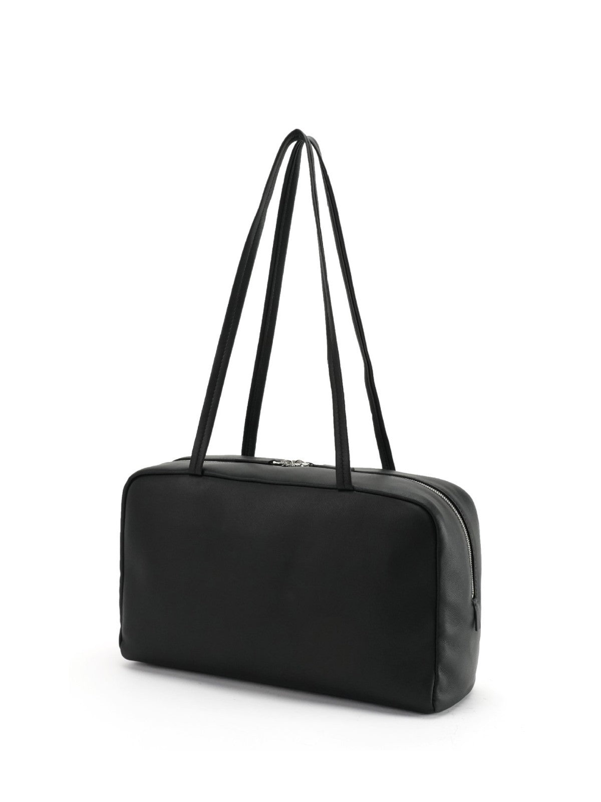 Burgundy Leather Bowling Bag - Wine Red Structured Shoulder Bag with Dual Handles | Classic Box Bag Handbag