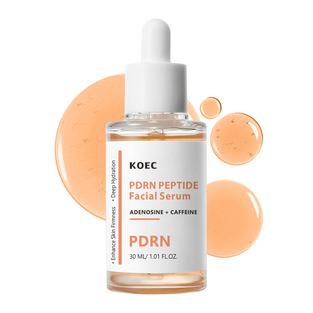 KOEC PDRN Pink Peptide Glow Serum | Dark Spot Care & Even Skin Tone | Korean Brightening Face Serum 30ml