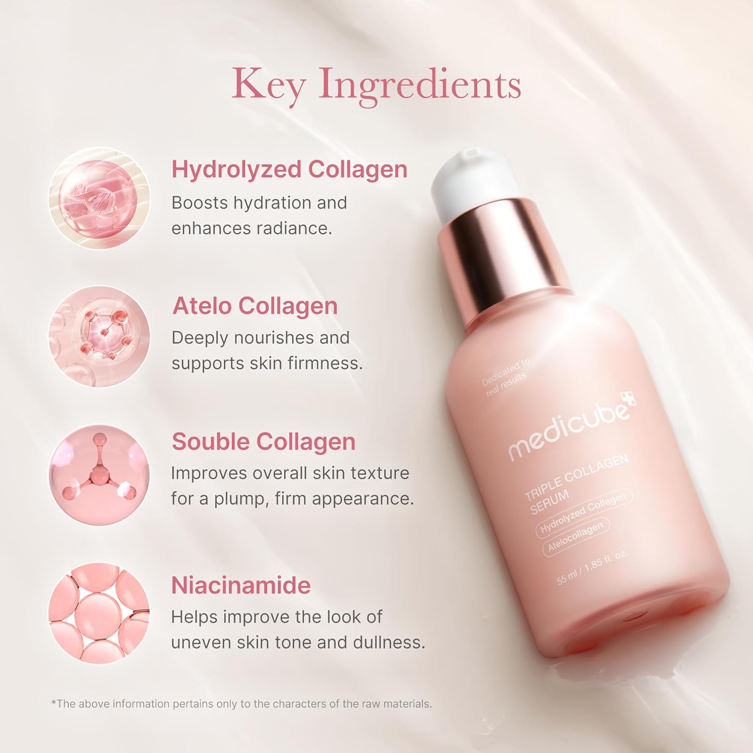 Medicube Triple Collagen Serum Buy One Get One Free | Hydrolyzed Collagen Anti-Aging Korean Face Serum