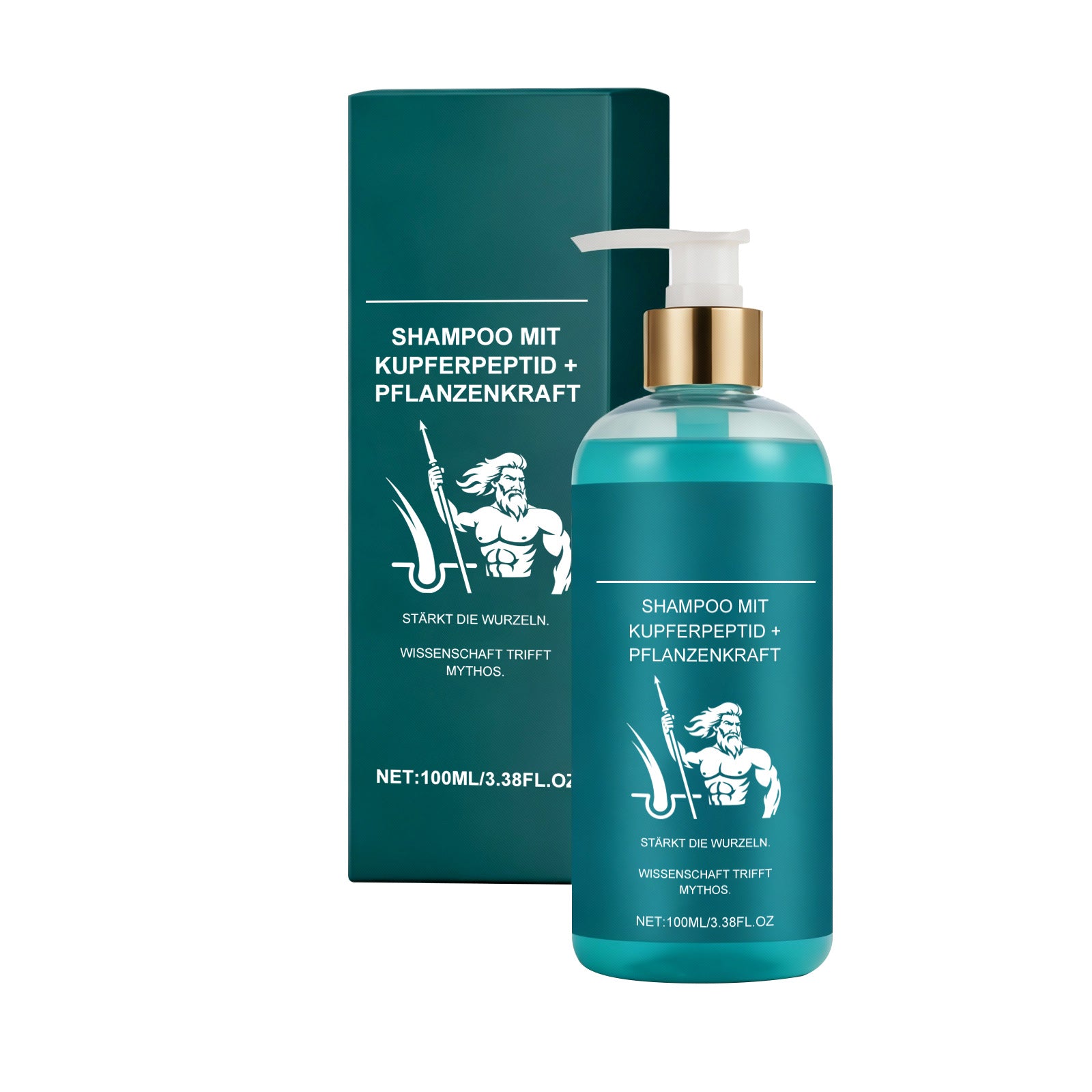 GleamXi Rosemary & Biotin Hydrolyzed Keratin Shampoo 100ml | Nourishing Hair Growth Shampoo for Damaged, Soft & Shiny Hair