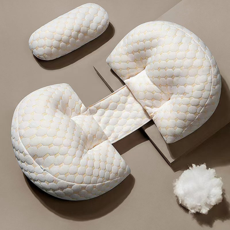 Pregnancy Belly & Waist Support Pillow Set | Deep Sleep Maternity Cushion | Abdominal Support Does Not Collapse | Side Sleeper Bump Pillow All Trimesters