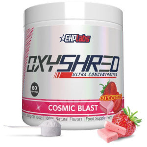 EHP Labs OxyShred Ultra Concentration Thermogener Fatburner | Juicy Watermelon | 60 Portionen | Natürliche Aromen