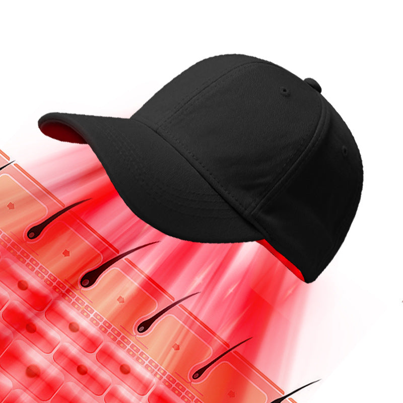 Red Light Hair Growth Cap | 300 LED Beads 660nm + 850nm Hair Care Therapy Hat | Hair Loss Treatment & Scalp Stimulation Device
