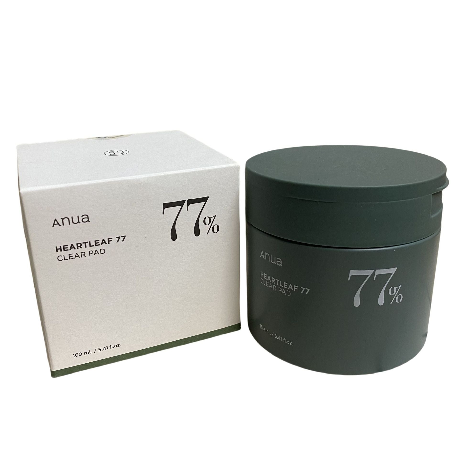 Anua Heartleaf 77 Clear Pad | Korean Exfoliating Toner Pads | Calming Acne Skincare 160ml