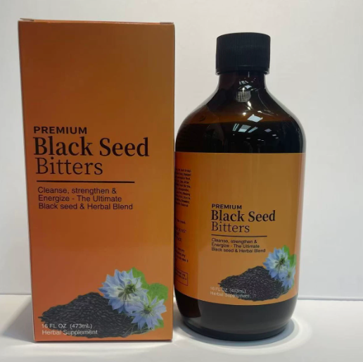 Premium Black Seed Bitters - Cleanse, Strengthen & Energize | Ultimate Black Seed & Herbal Blend Supplement