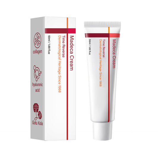 Madeca Cream Time Reverse | Crema Viso Anti-Età con Collagene e Acido Ialuronico e Centella Asiatica | Patrimonio Dermatologico dal 1968 | 50ml