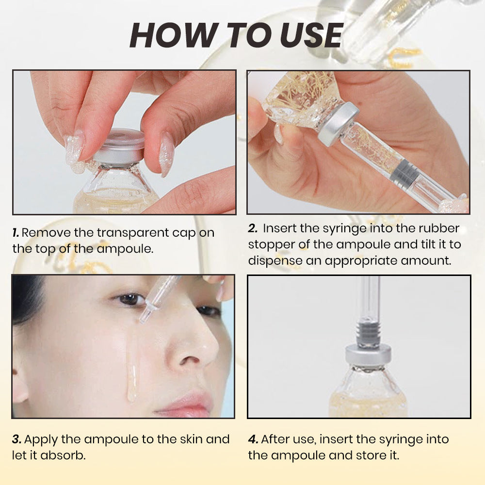 أمبولة الوجه KOEC Deep Collagen Silk Peptide - 30 مل، سيروم مضاد للشيخوخة مع الكولاجين المتحلل | علاج لشد الوجه