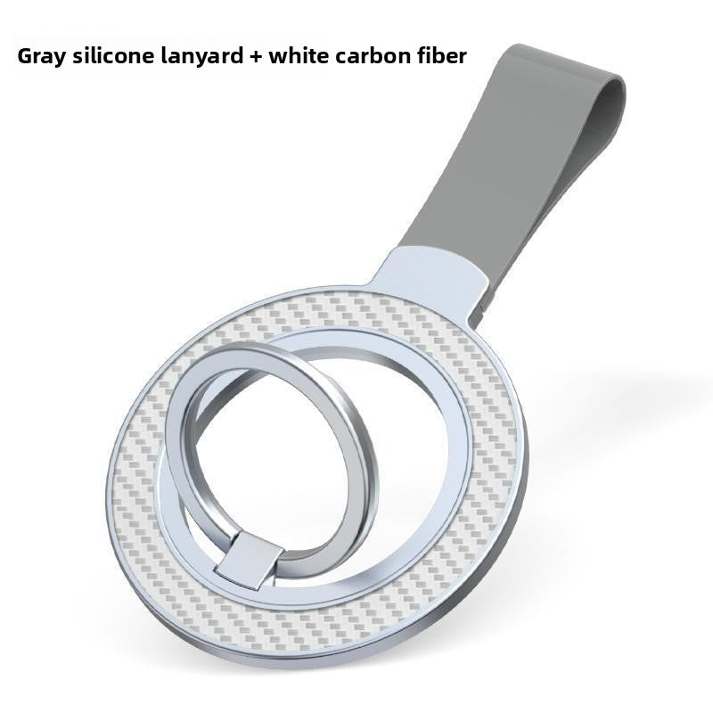MagSafe Magnetic Ring Holder | Metal Folding Phone Grip Stand, 360� Rotation, iPhone Compatible ? Black