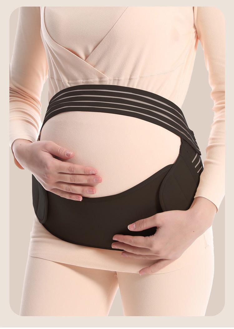 Mengdeyuan Pregnancy Support Belt | Bionic Hands Anti-Fall Maternity Belt | Reduces Abdominal Burden | Spine & Fetal Position Protection | All Stages