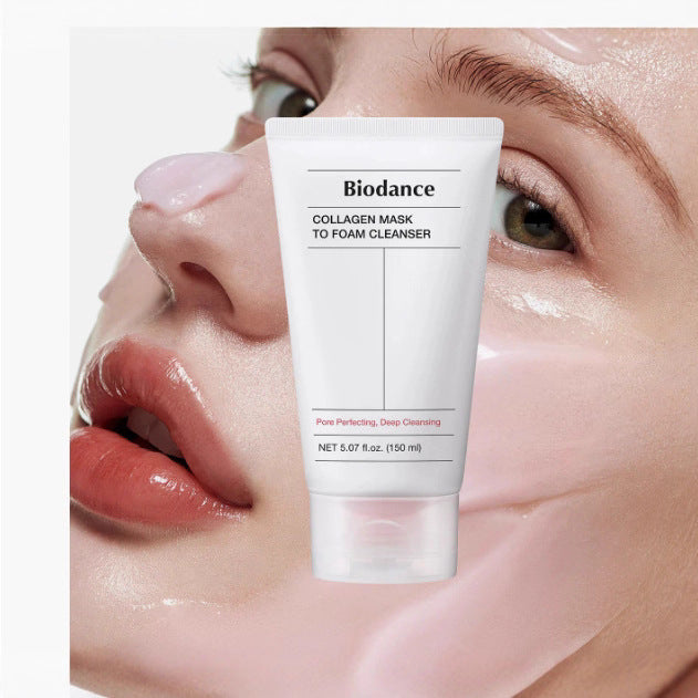Biodance Collagen Mask to Foam Cleanser | Pore Perfecting Deep Cleansing Korean 2-in-1 Collagen Face Wash 150ml