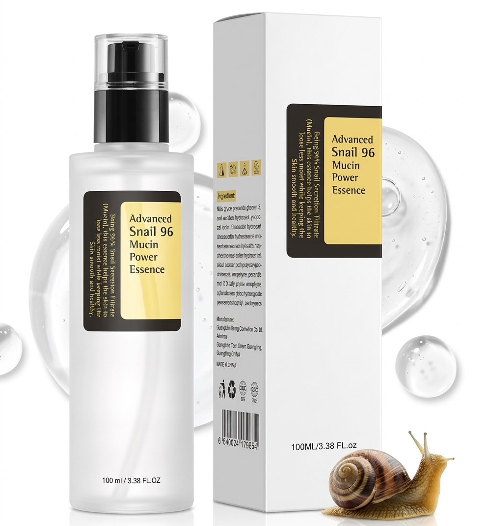Advanced Snail 96 Mucin Power Essence Set of 2 | Korean Skin Care Serum 100ml x2