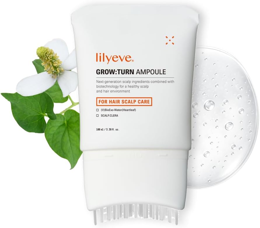 Grow Turn Scalp Ampoule 100ml with BioExo Water and Scalp Clera Biotechnology Hair Growth Scalp Treatment