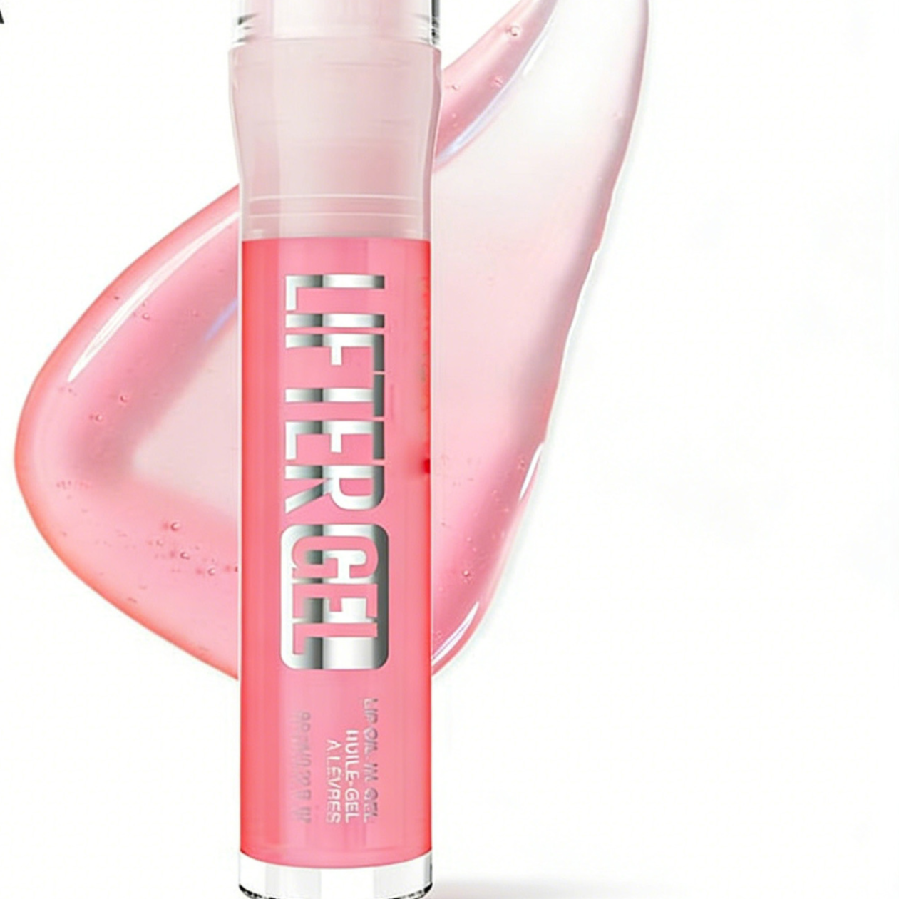Lifter Gel Lip Oil in Gel Plumping Lip Gloss ? Hydrating Glossy Pink Lip Treatment for Fuller Softer Lips