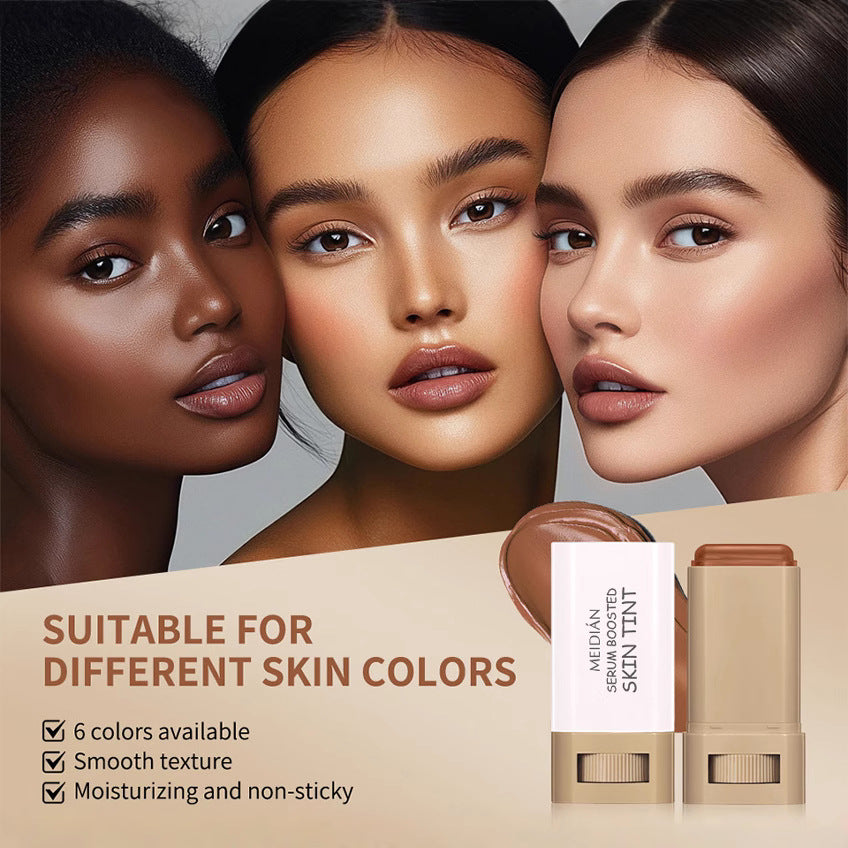 MEIDI�N Serum Boosted Skin Tint Stick | 6 Shades Foundation Stick Lightweight Coverage Skincare Makeup Blendable Face Tint