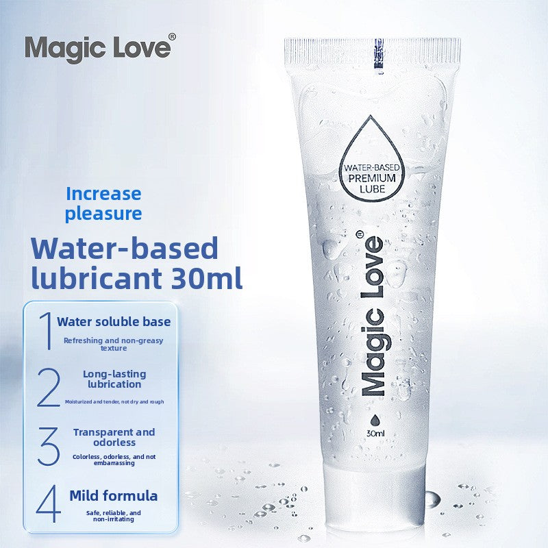 Magic Love Water-Based Premium Personal Lubricant - 30ml Smooth & Long-Lasting Intimate Lube | Safe for Sensitive Skin