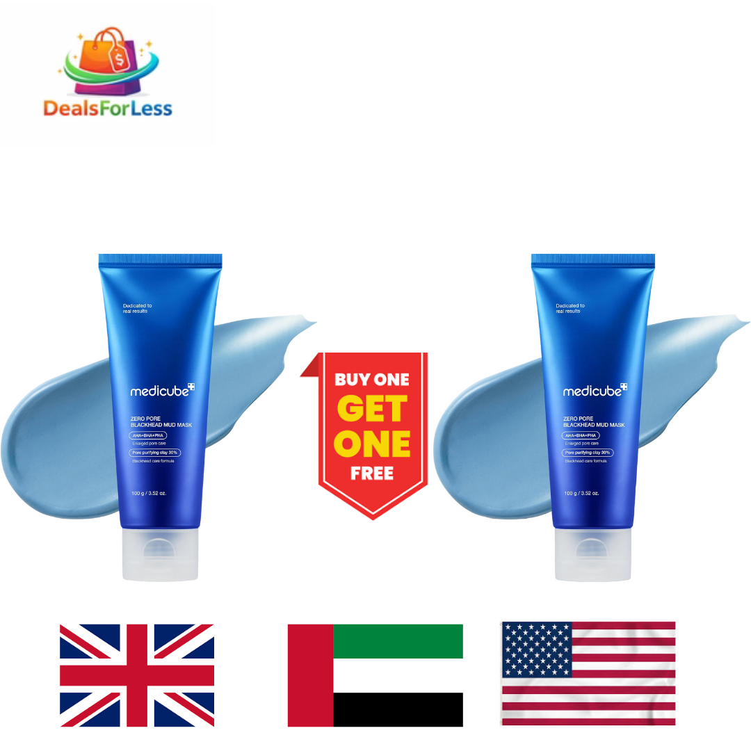 Medicube Zero Pore Blackhead Mud Mask 100g | BUY ONE GET ONE FREE | AHA+BHA+PHA Pore Purifying Clay Korean Mask BOGO Deal