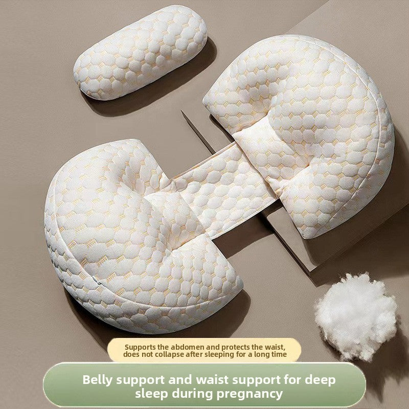Pregnancy Belly & Waist Support Pillow Set | Deep Sleep Maternity Cushion | Abdominal Support Does Not Collapse | Side Sleeper Bump Pillow All Trimesters