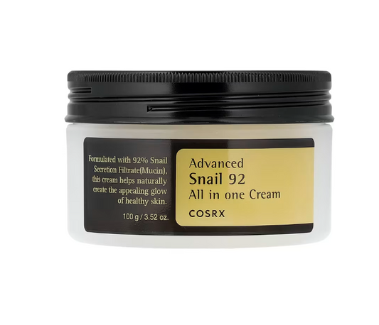 COSRX Advanced Snail 92 All in One Cream Set da 2 | Crema idratante con 92% di Bava di Lumaca 100g x2
