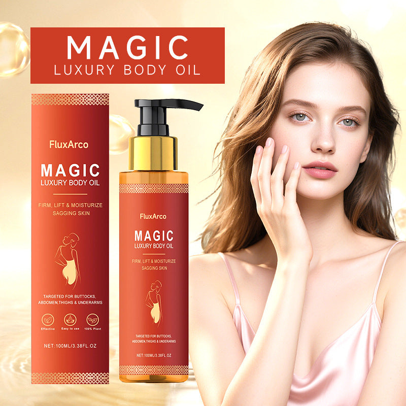 West Month Magic Luxury Body Oil | Firm, Lift & Moisturize Sagging Skin ? 100% Plant-Based, 100ml