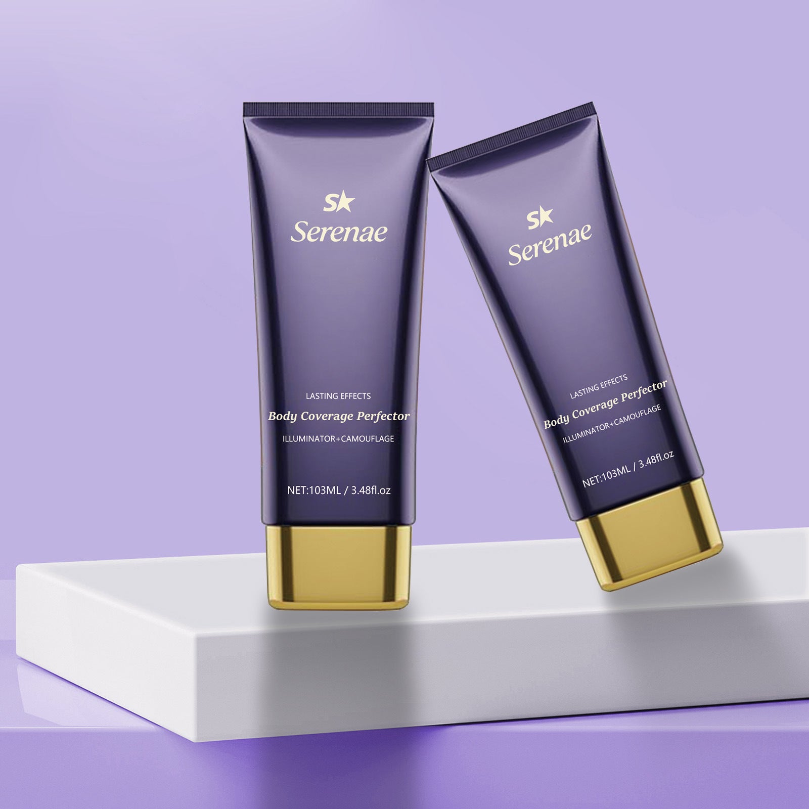 Serenae Body Coverage Perfector | Illuminator + Camouflage Lasting Effects Body Makeup ? 103ml
