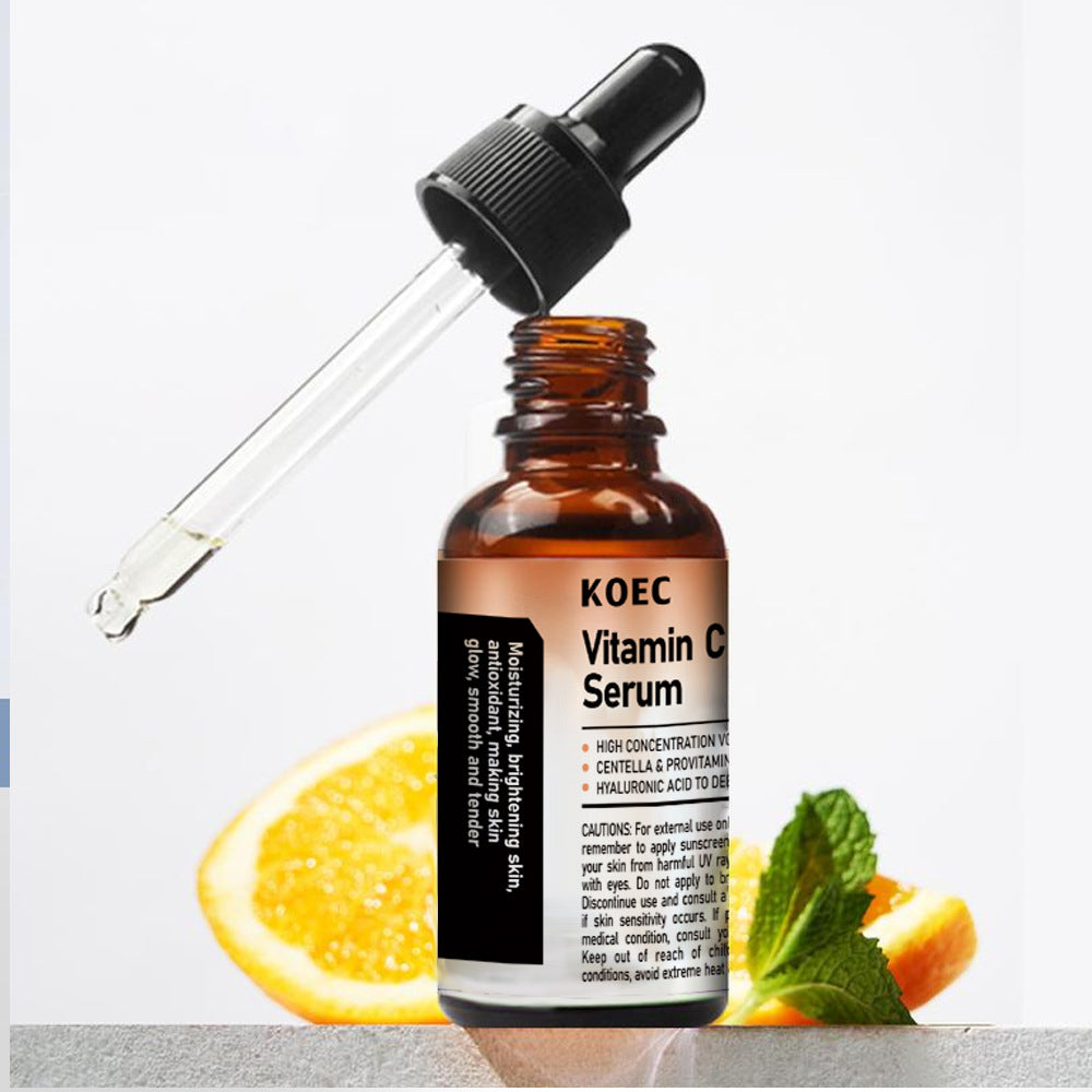 KOEC PDRN Pink Peptide Glow Serum | Dark Spot Care & Even Skin Tone | Korean Brightening Face Serum 30ml